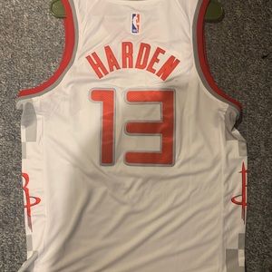 Mens L New James Harden H-Town Jersey